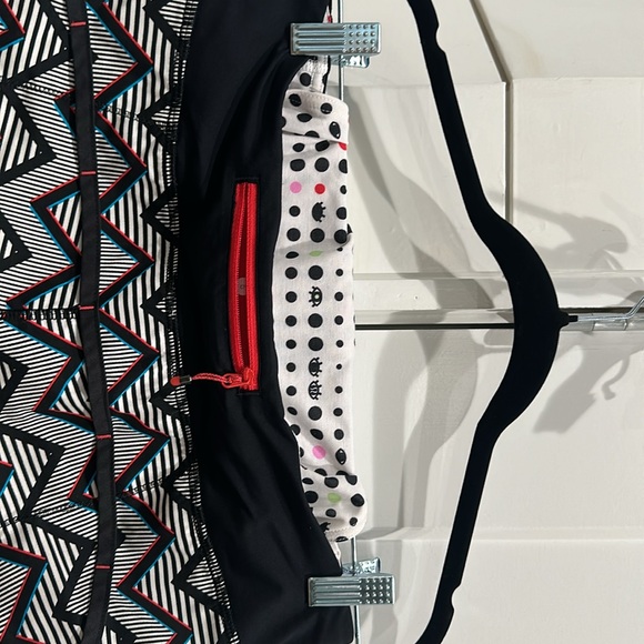 (6017) Lululemon Speed Short 2014 Seawheeze - 3D Chevron Sz 6 - Picture 6 of 6